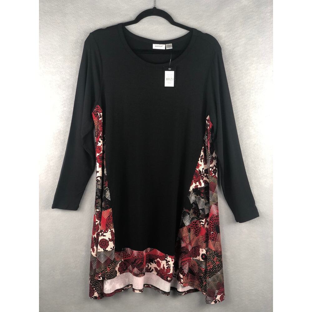 Avenue Elsa Print Tunic Women's Size 16 NEW